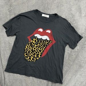 Freepeople Rolling Stones shirt XS